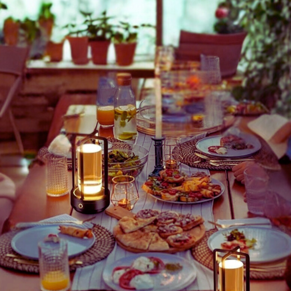 Crystal Cordless Table Lamp